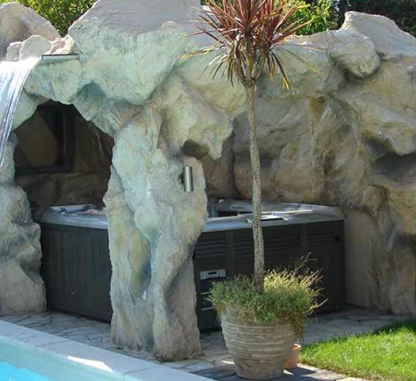 Hottub Stone Pool Surround Sundance Anaheim 