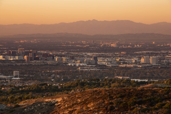 Anaheim skyline